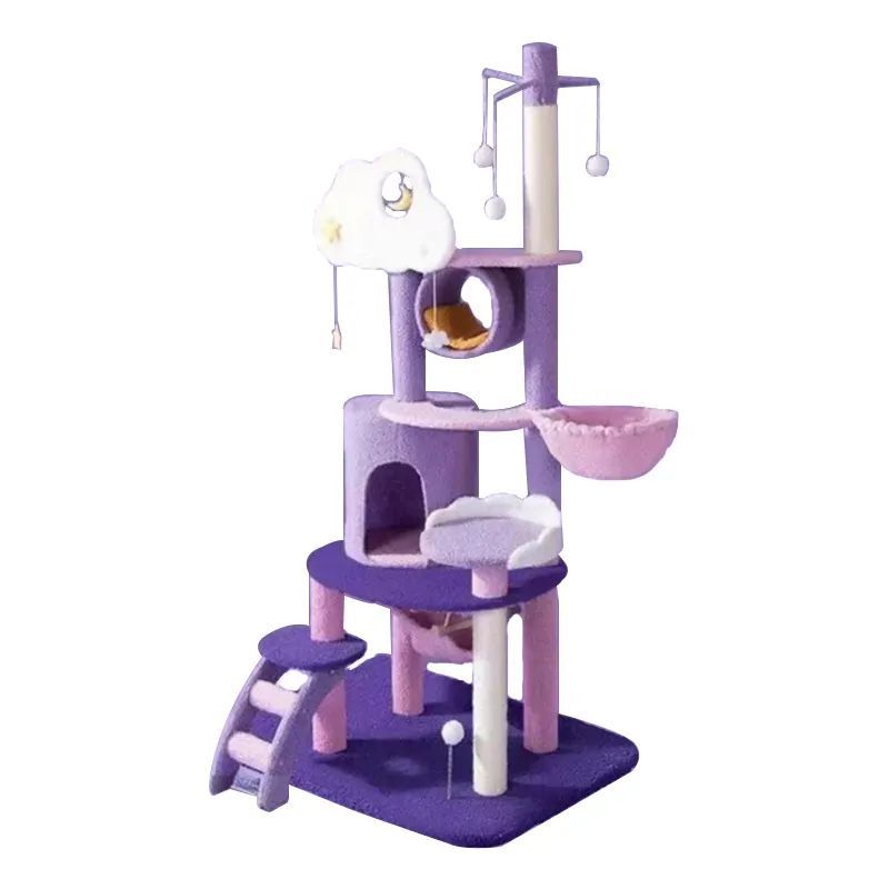 Cat Tree Climbing Эмерек Cat Scratcher Towers